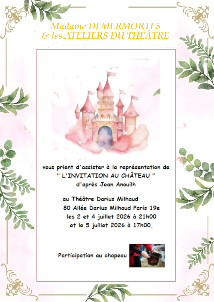 invitation chateau